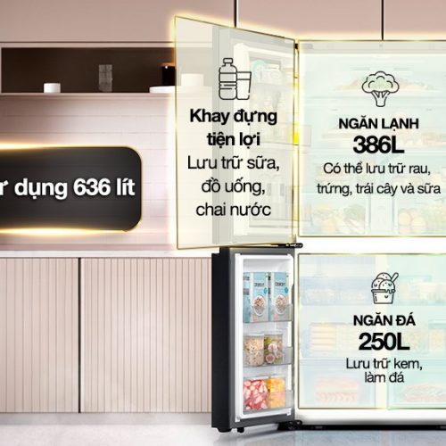 Tu Lanh Samsung Inverter 636 Lit Multi Door Bespoke Rf65db990012sv 2 1020x571 1